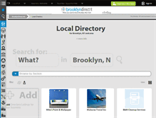 Tablet Screenshot of directory.brooklyndirect.info